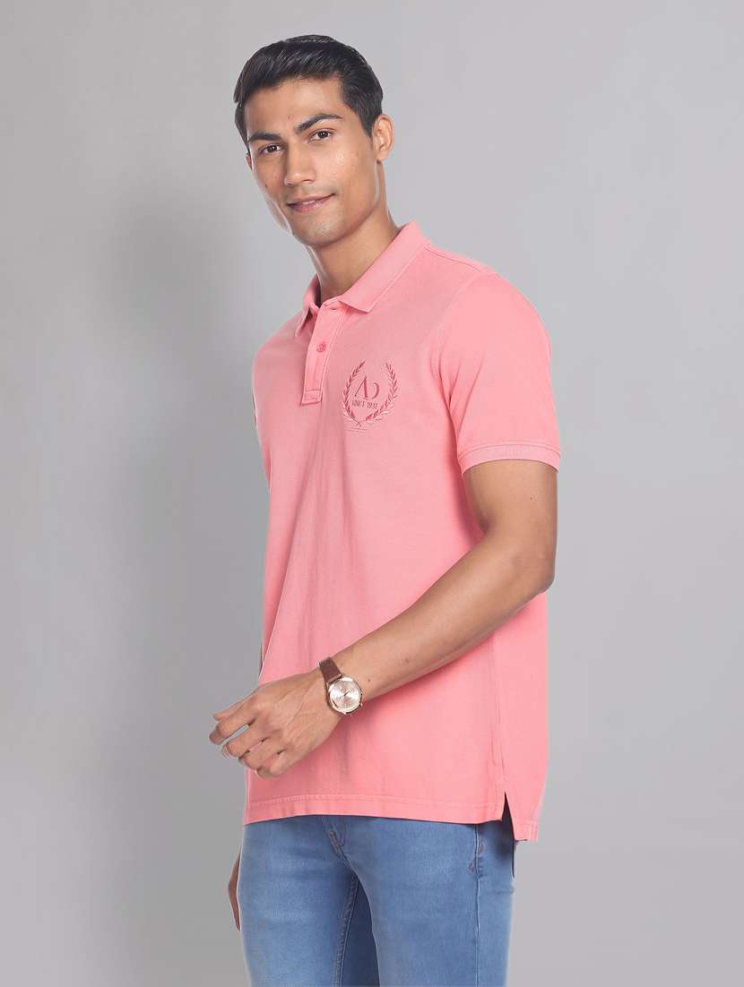 solids cotton blend t-shirt