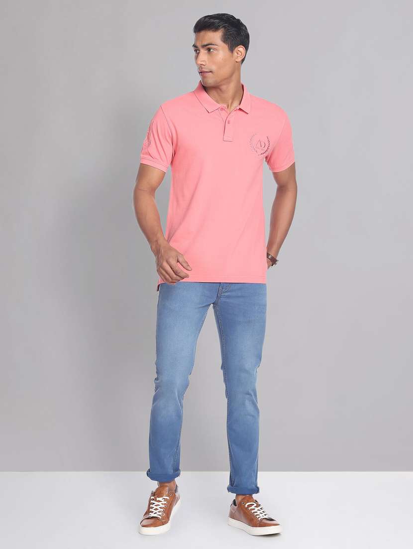 solids cotton blend t-shirt - 19474958 -  Standard Image - 3