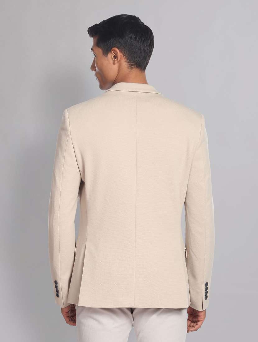 solids terry rayon formal blazer - 19475038 - Standard Image - 3