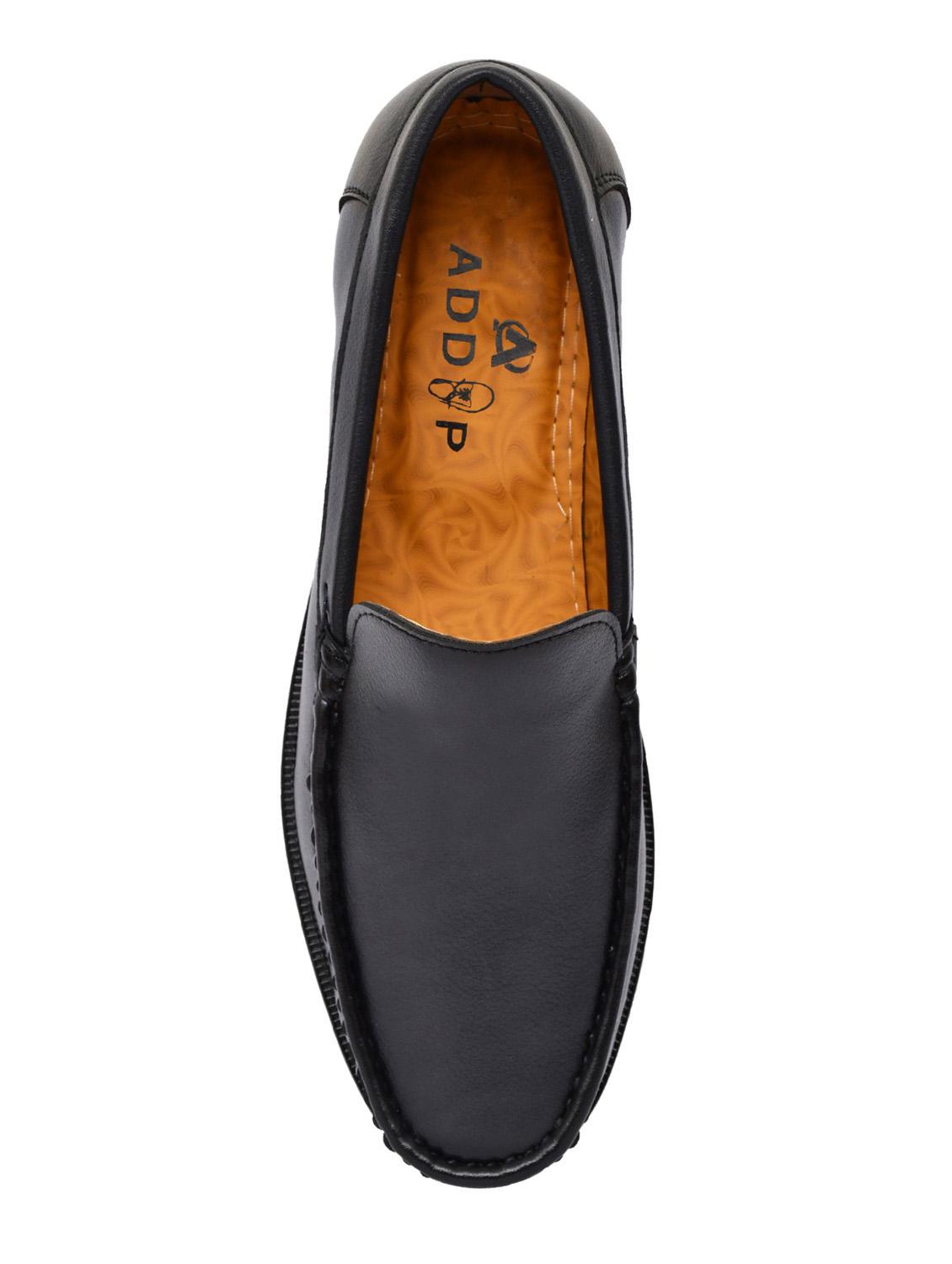 blue synthetic slip on loafers - 19481068 - Standard Image - 3