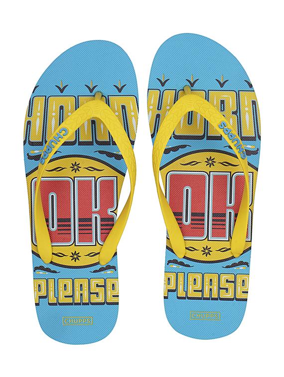 printed toe separator flip flops - 19481618 - Zoom Image - 0