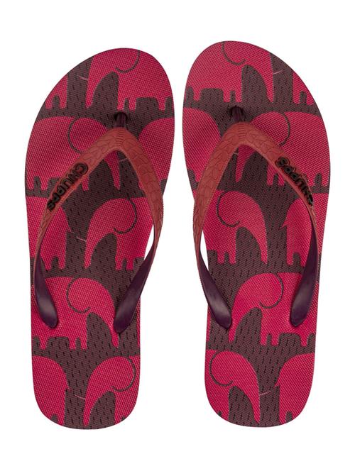 printed toe separator flip flops - 19481660 -  Standard Image - 0
