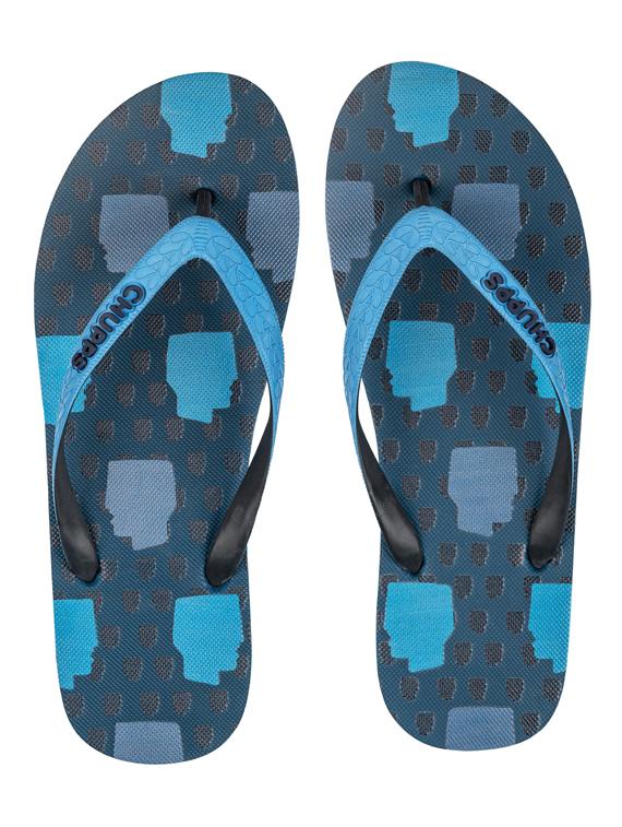 printed toe separator flip flops - 19481662 -  Zoom Image - 0