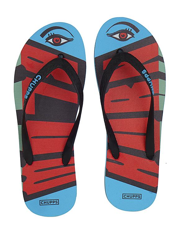 printed toe separator flip flops - 19481671 -  Zoom Image - 0