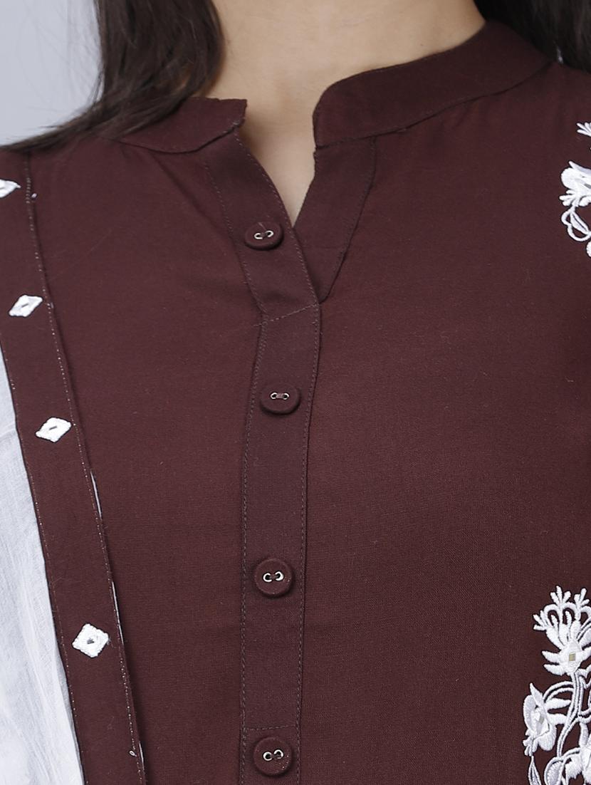 women kurta palazzo set with dupatta - 19481794 -  Standard Image - 3
