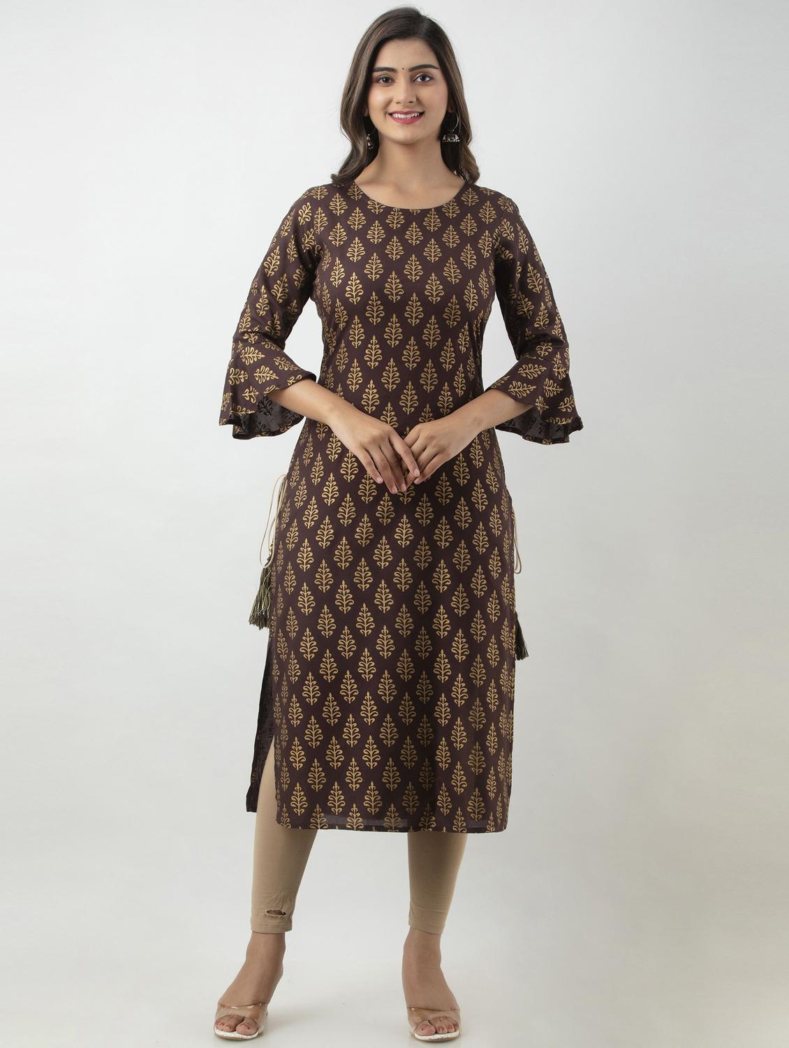 women's straight kurta - 19481893 - Zoom Image - 0