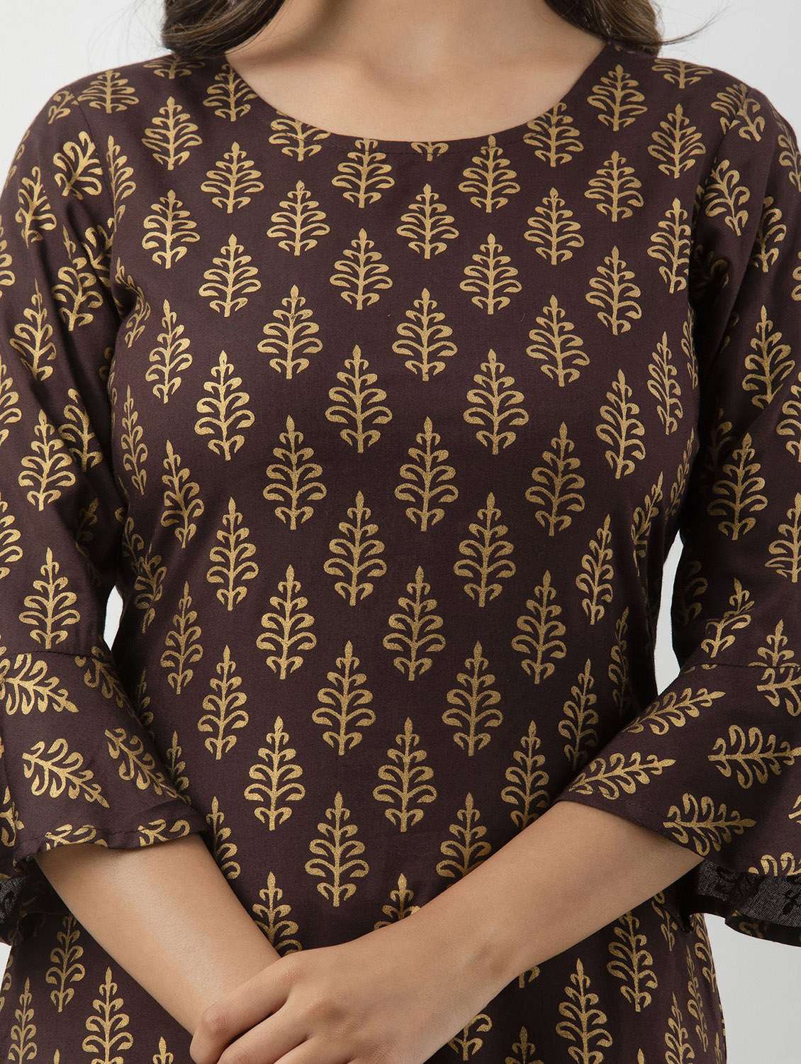 women's straight kurta - 19481893 - Standard Image - 3