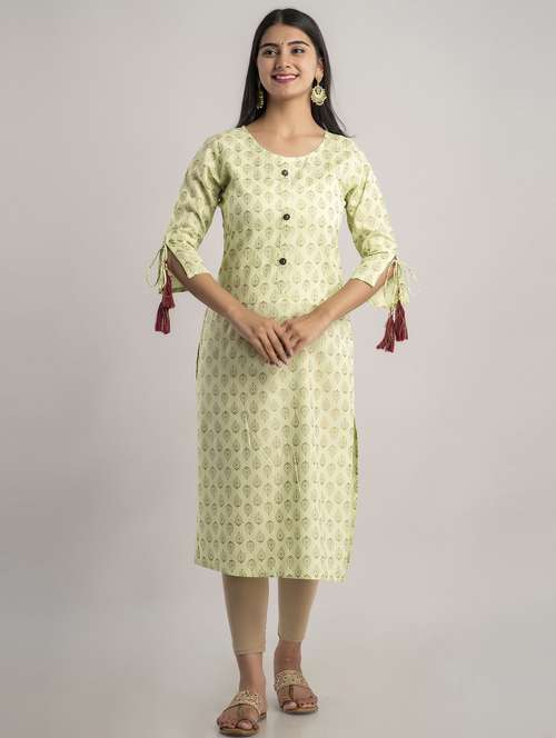 women's straight kurta - 19481897 - Standard Image - 0