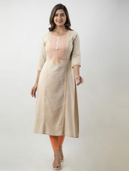 women's a-line kurta - 19481911 - Standard Image - 0