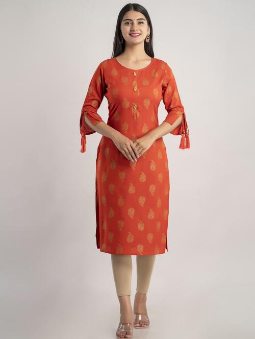 women's straight kurta - 19481928 - Standard Image - 0