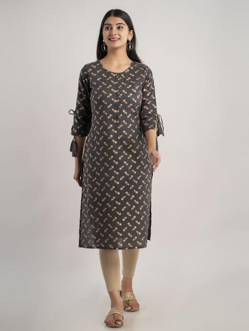women's straight kurta - 19481932 - Standard Image - 0