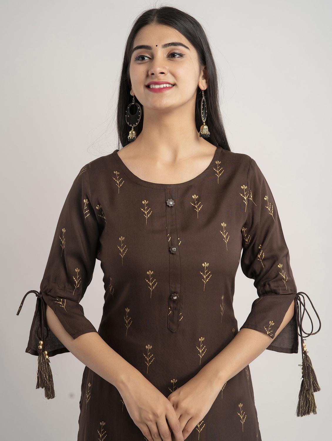 women's straight kurta - 19481938 - Standard Image - 5