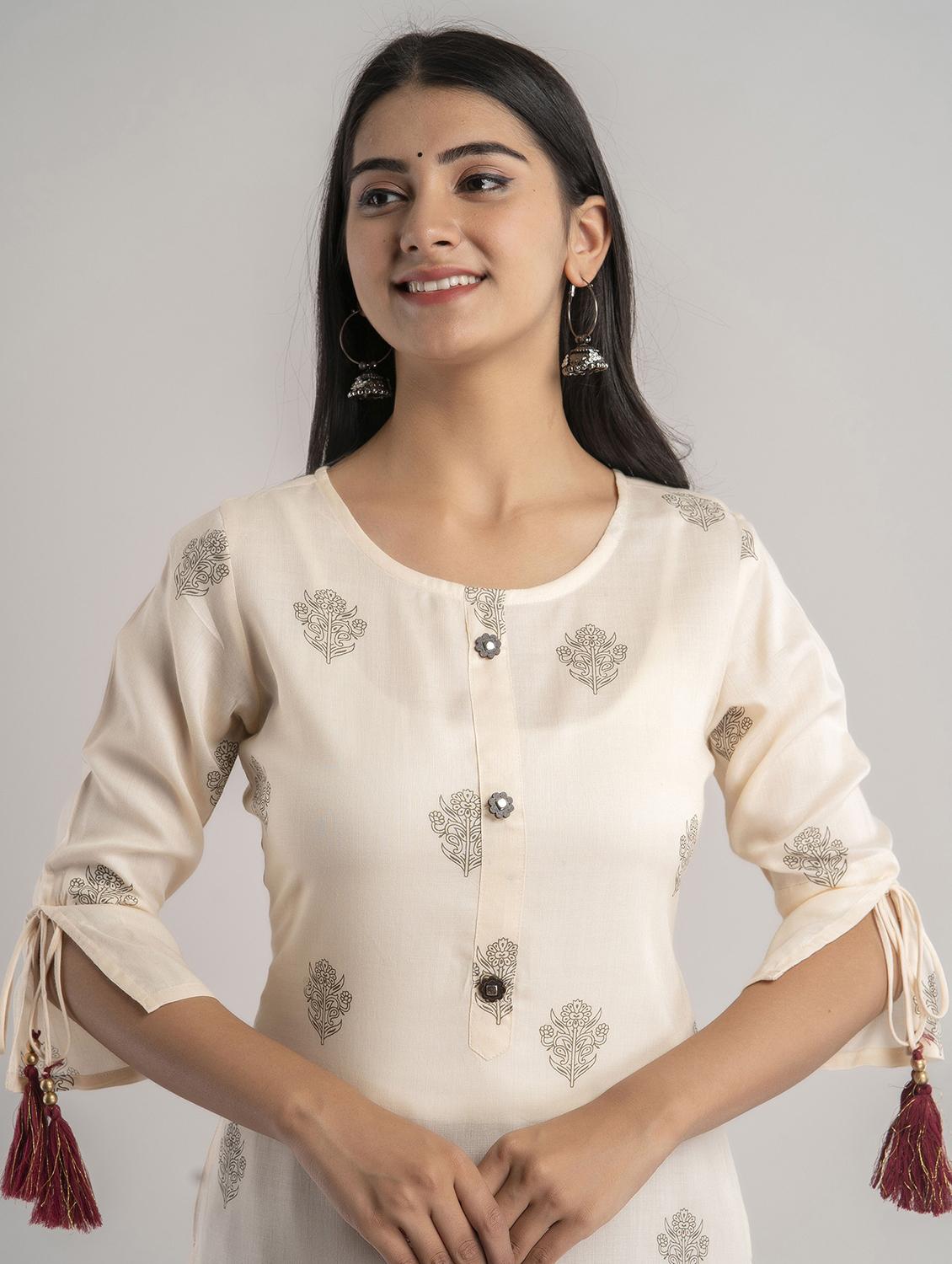 women's straight kurta - 19481946 - Standard Image - 5
