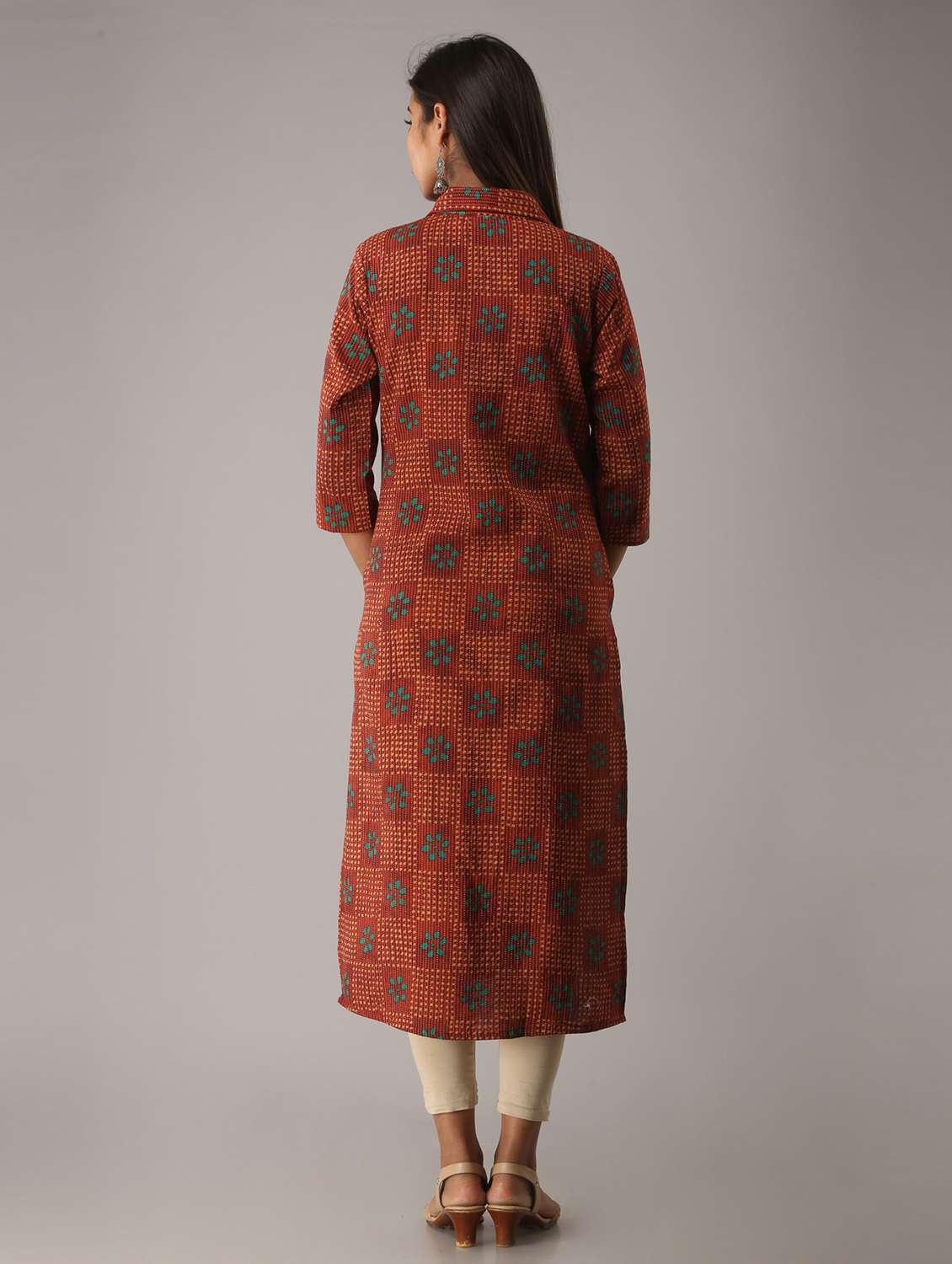 women's a-line kurta - 19481949 - Standard Image - 3