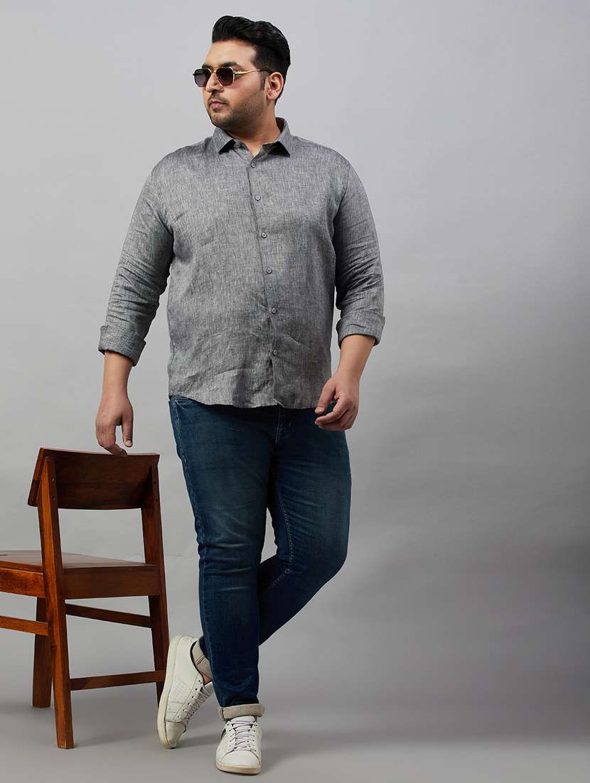 mens self design casual shirt - 19482863 -  Standard Image - 3