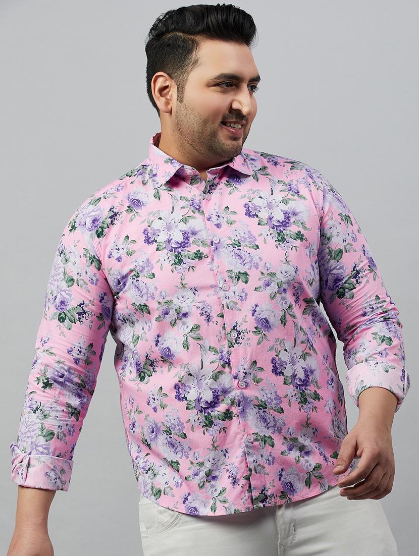 mens florals casual shirt
