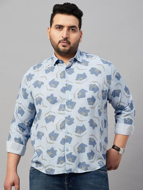 mens florals casual shirt - 19482870 - Standard Image - 0