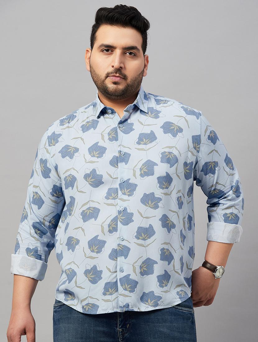 mens florals casual shirt - 19482870 - Zoom Image - 0