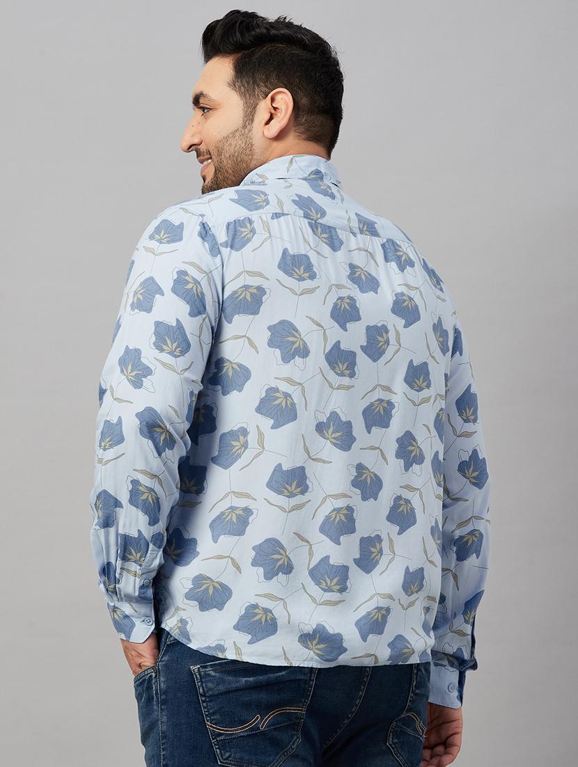 mens florals casual shirt - 19482870 - Standard Image - 3
