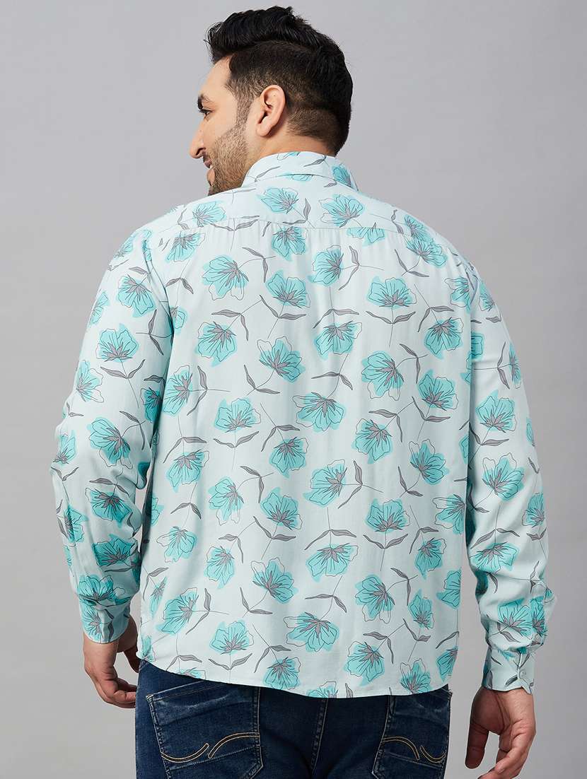 mens florals casual shirt - 19482875 -  Standard Image - 3