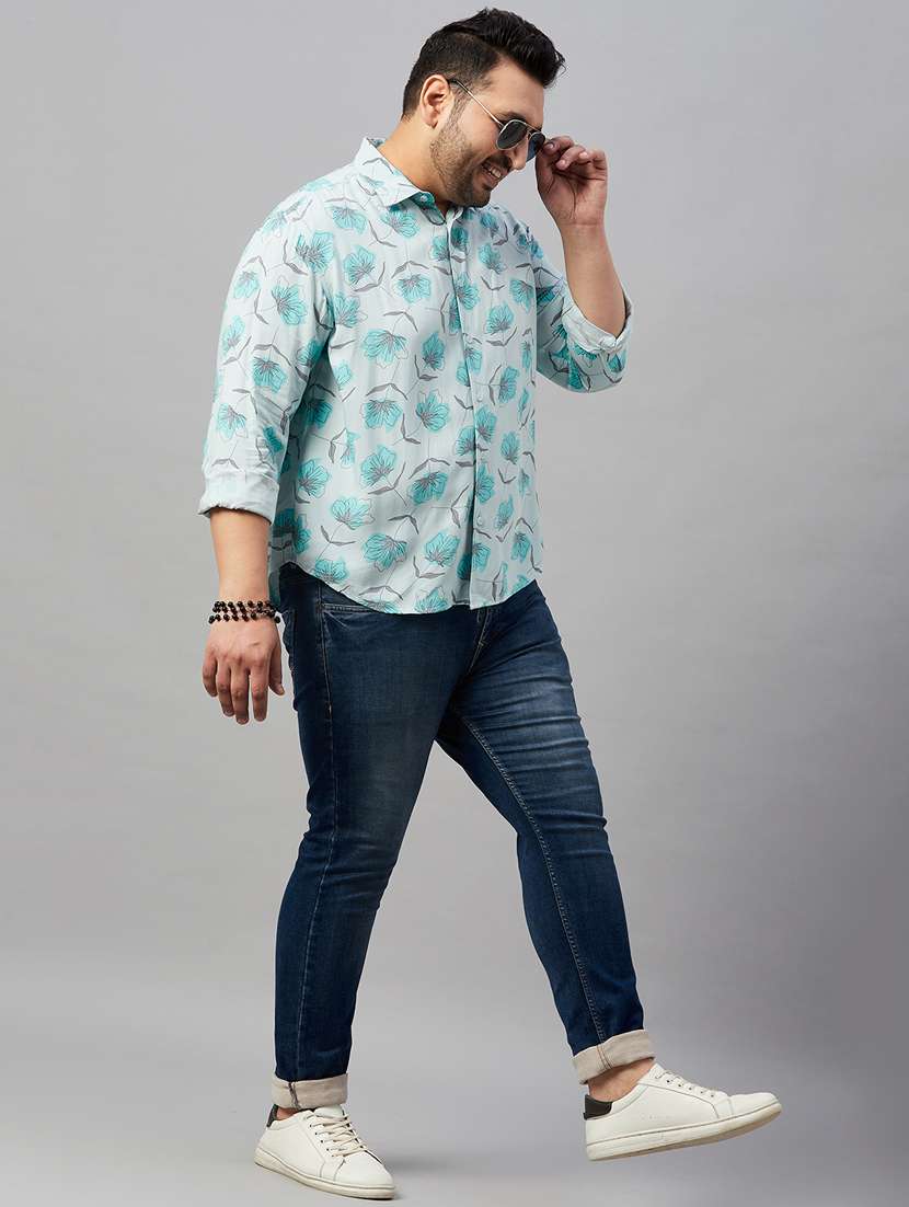 mens florals casual shirt - 19482875 -  Standard Image - 5