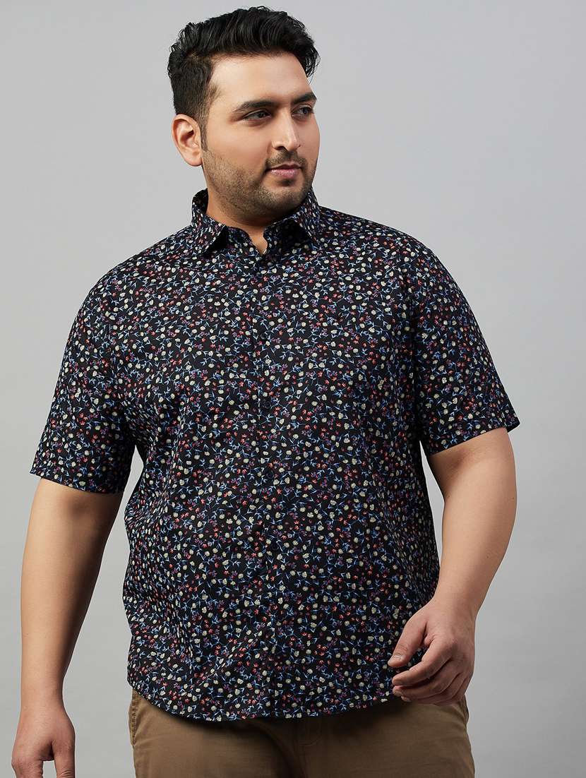 mens florals casual shirt