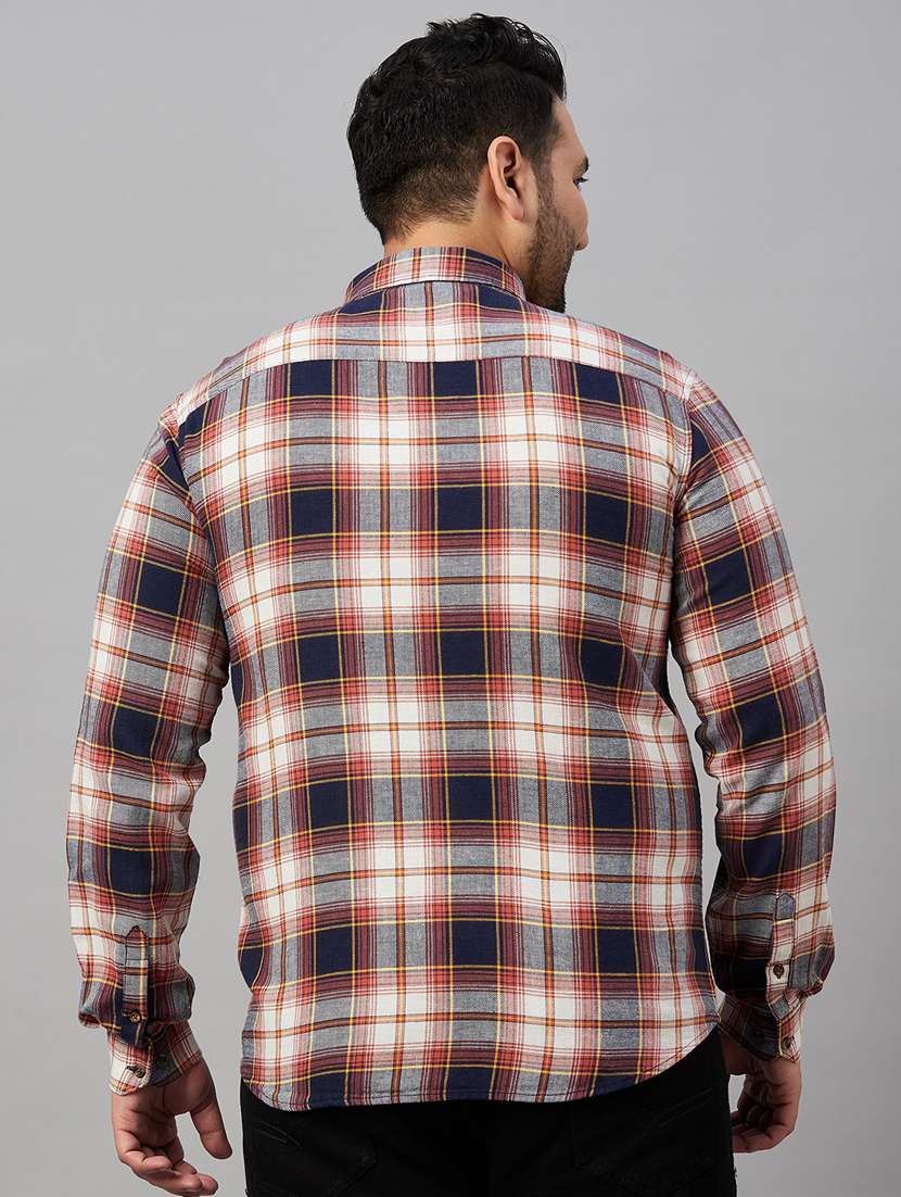mens checks casual shirt - 19482920 -  Standard Image - 3