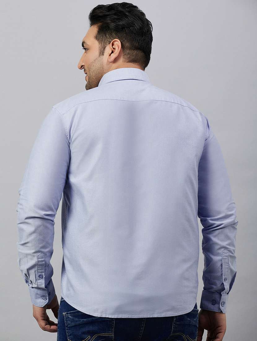 mens solid casual shirt - 19482936 -  Standard Image - 3