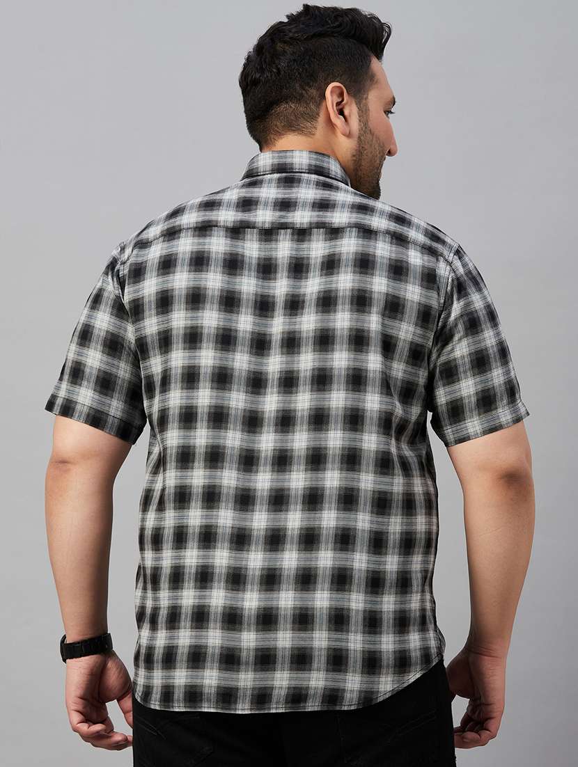 mens checks casual shirt - 19482948 -  Standard Image - 3