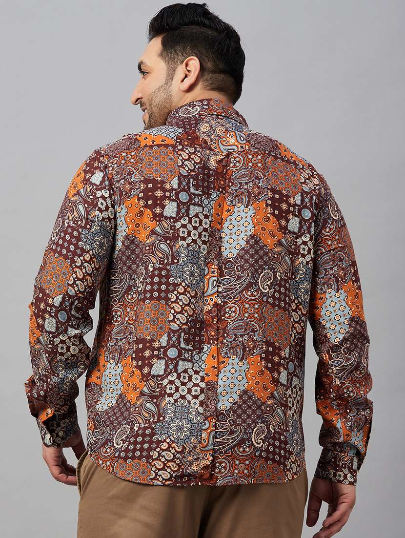 mens printed casual shirt - 19482976 -  Standard Image - 3