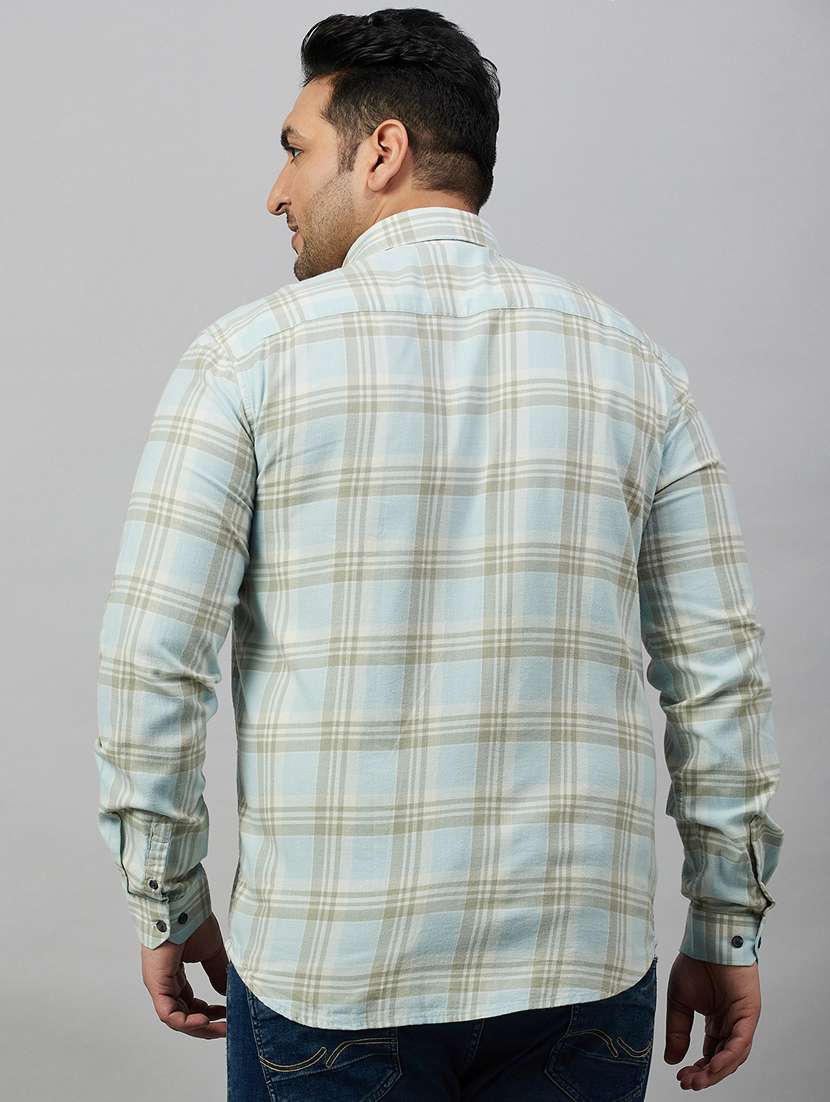 mens checks casual shirt - 19482983 -  Standard Image - 3