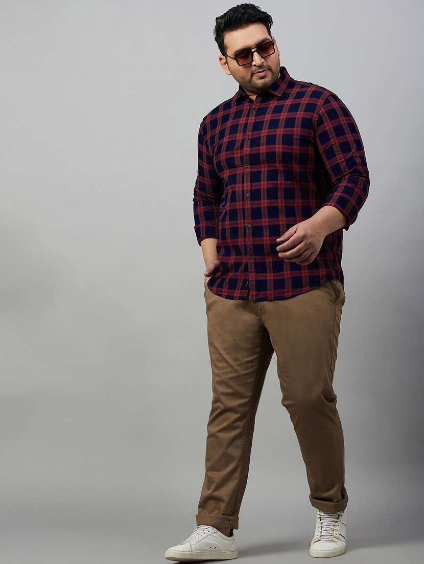 mens checks casual shirt - 19482987 -  Standard Image - 5