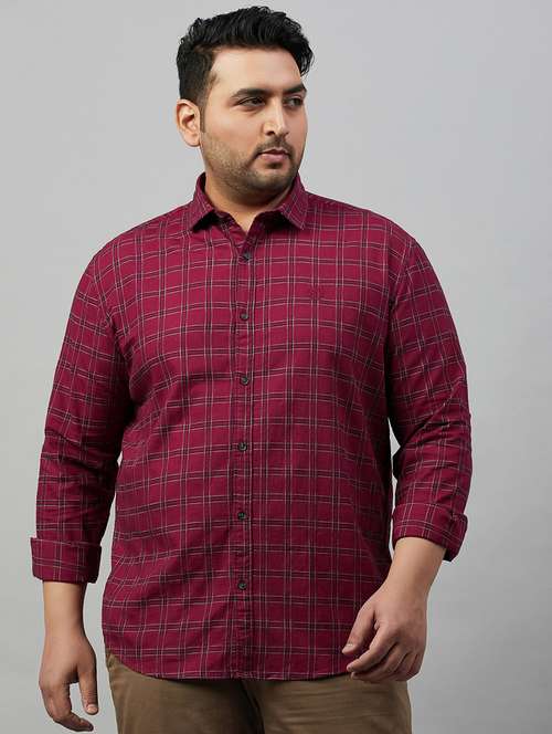 mens checks casual shirt - 19482990 - Standard Image - 0