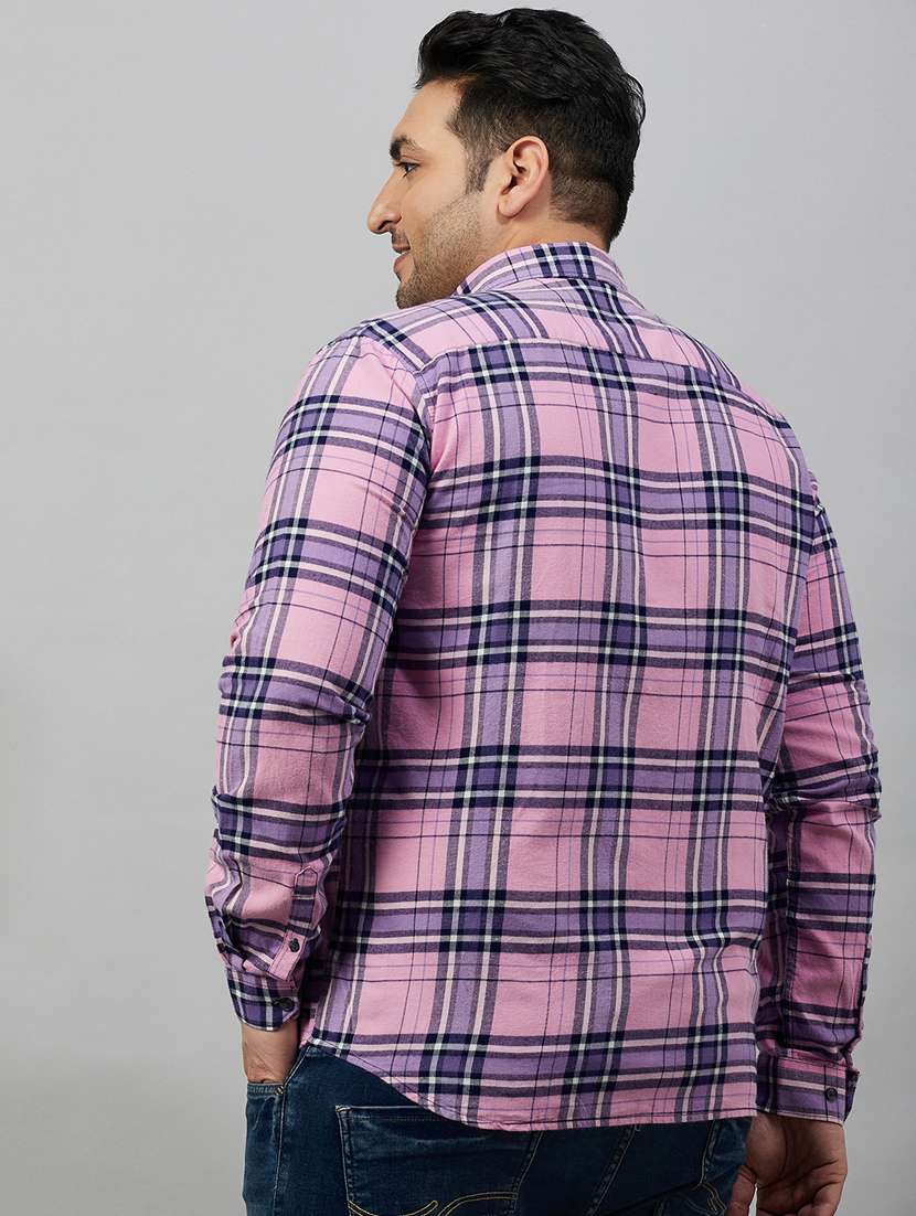 mens checks casual shirt - 19482991 -  Standard Image - 3