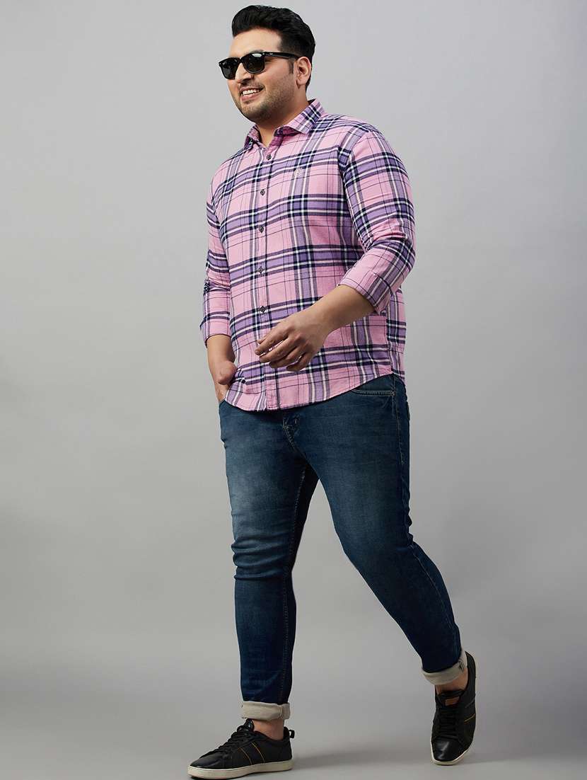 mens checks casual shirt - 19482991 -  Standard Image - 5