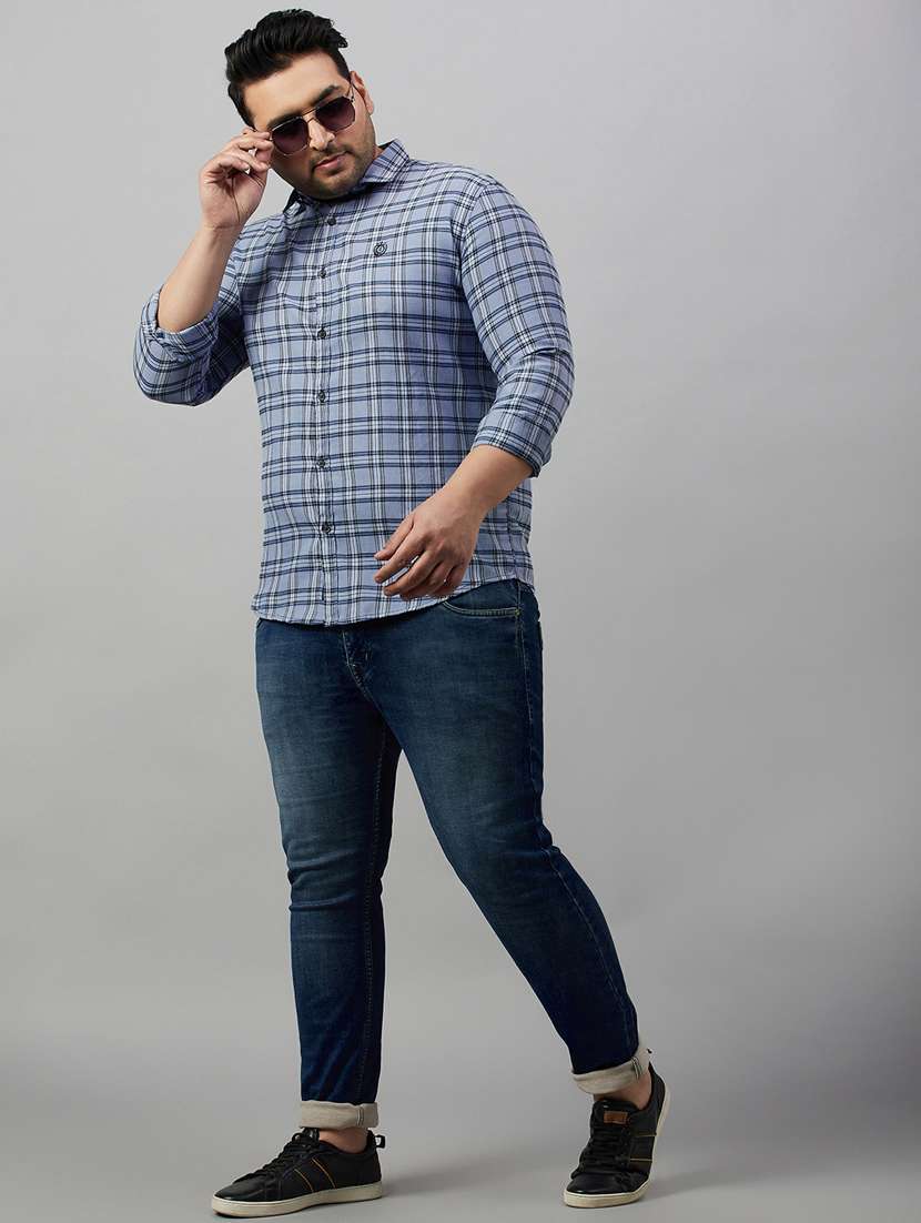 mens checks casual shirt - 19482992 -  Standard Image - 5