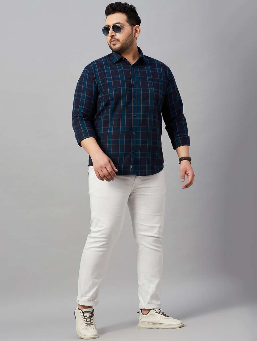mens checks casual shirt - 19482993 -  Standard Image - 5