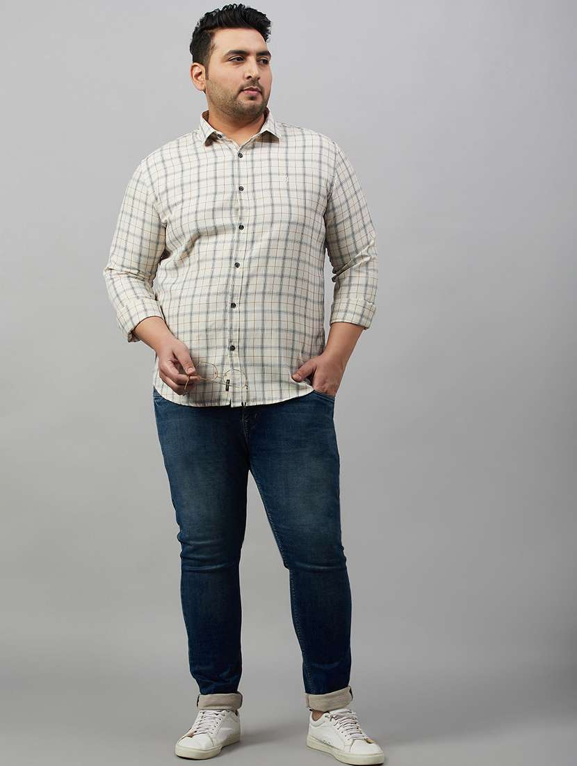 mens checks casual shirt - 19482994 -  Standard Image - 5