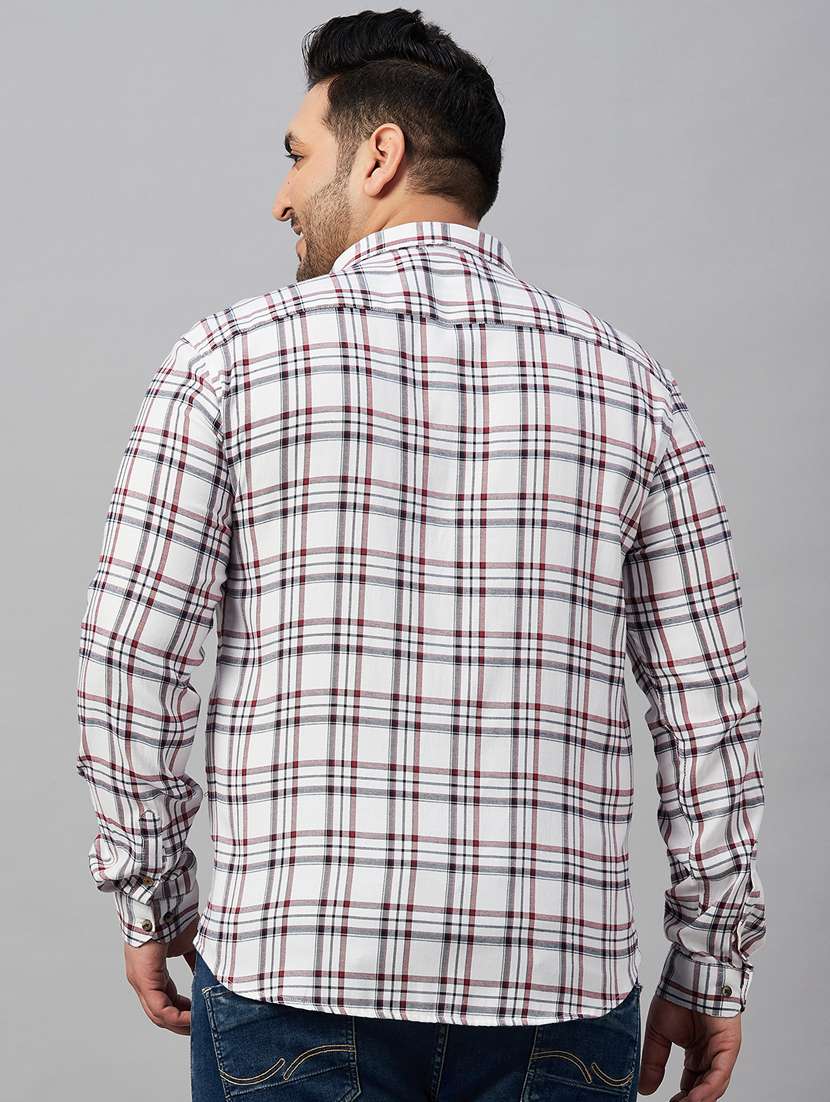 mens checks casual shirt - 19482995 -  Standard Image - 3
