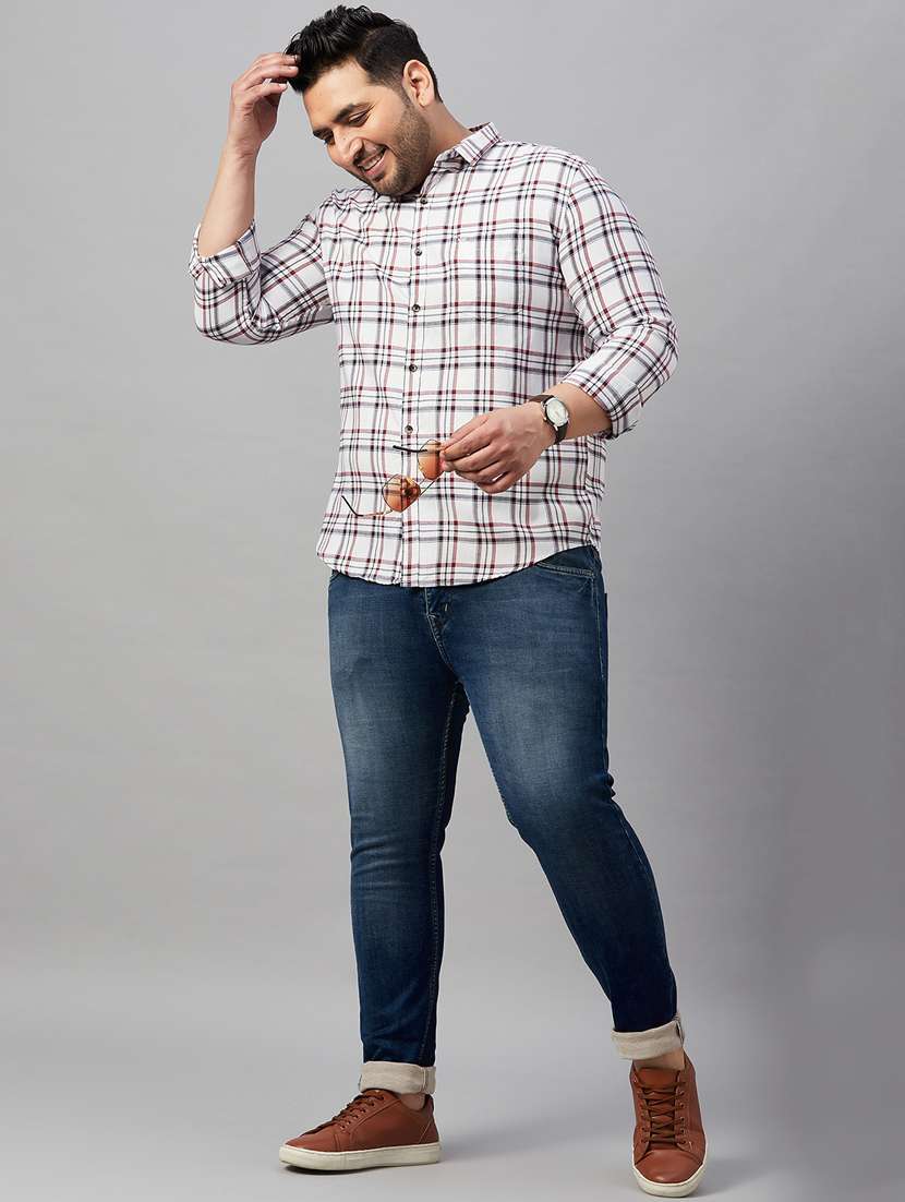 mens checks casual shirt - 19482995 -  Standard Image - 5