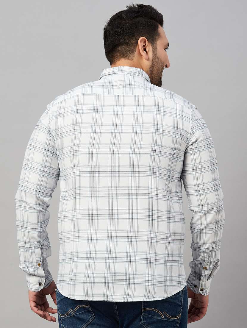 mens checks casual shirt - 19482996 -  Standard Image - 3