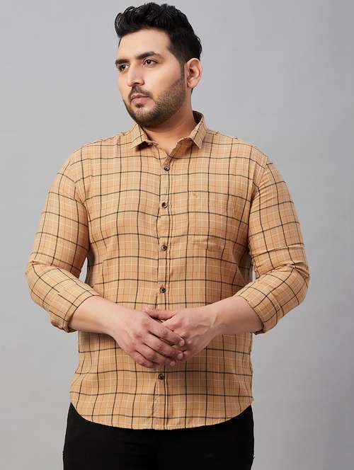 mens checks casual shirt - 19483004 -  Standard Image - 0