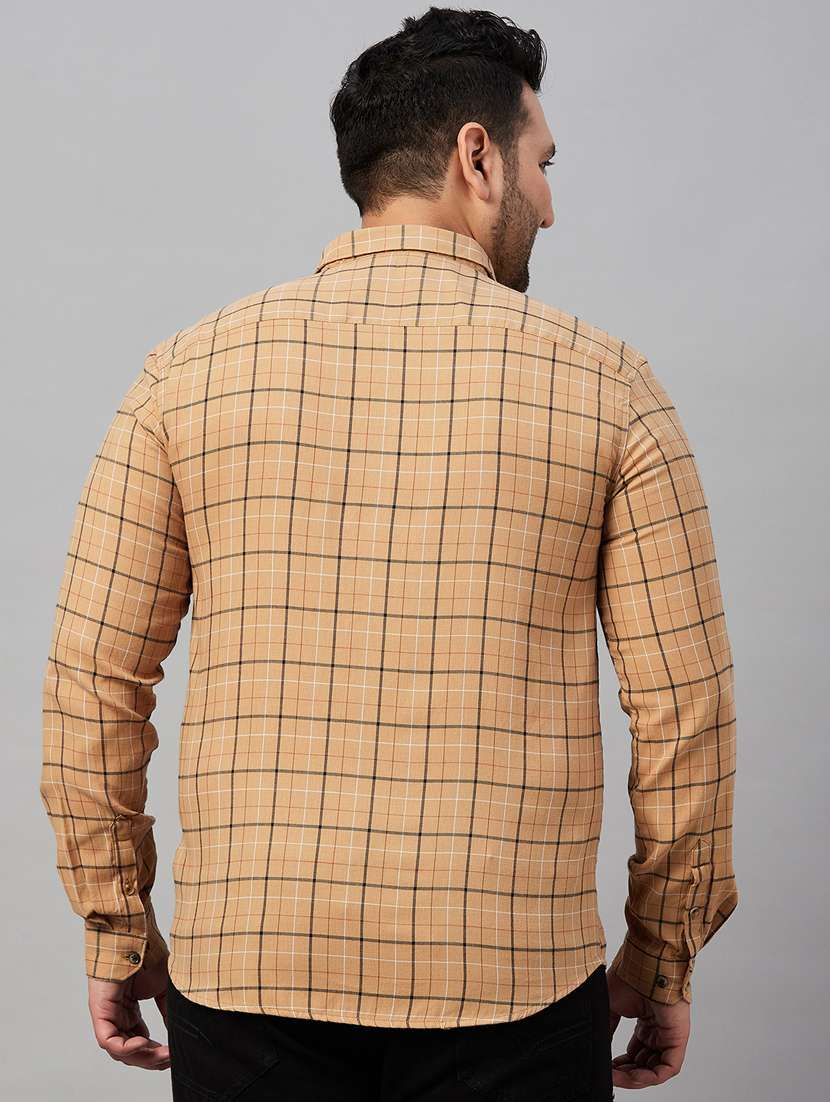 mens checks casual shirt - 19483004 -  Standard Image - 3