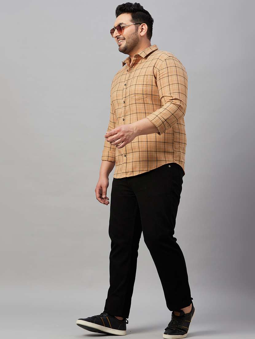 mens checks casual shirt - 19483004 -  Standard Image - 5