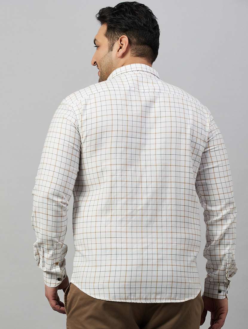 mens checks casual shirt - 19483022 -  Standard Image - 3