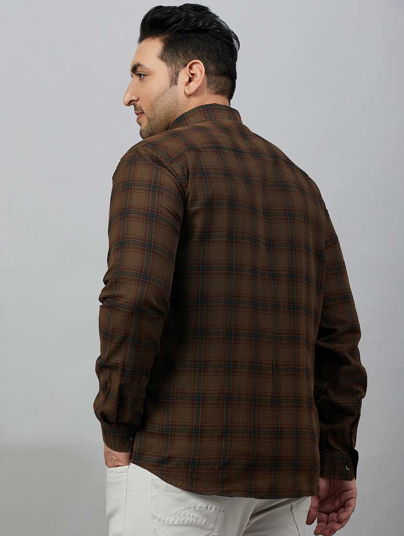 Mens Checks Casual Shirt - 19483026 -  Standard Image - 3