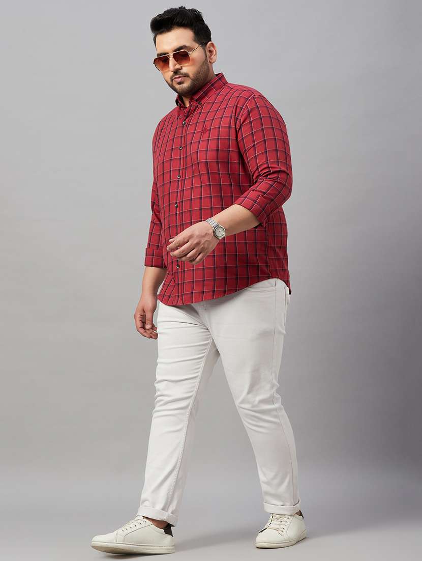 mens checks casual shirt - 19483027 -  Standard Image - 5