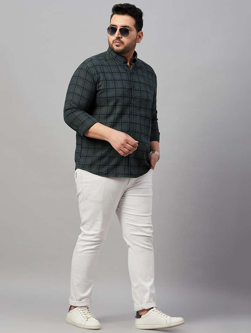mens checks casual shirt - 19483031 - Standard Image - 5