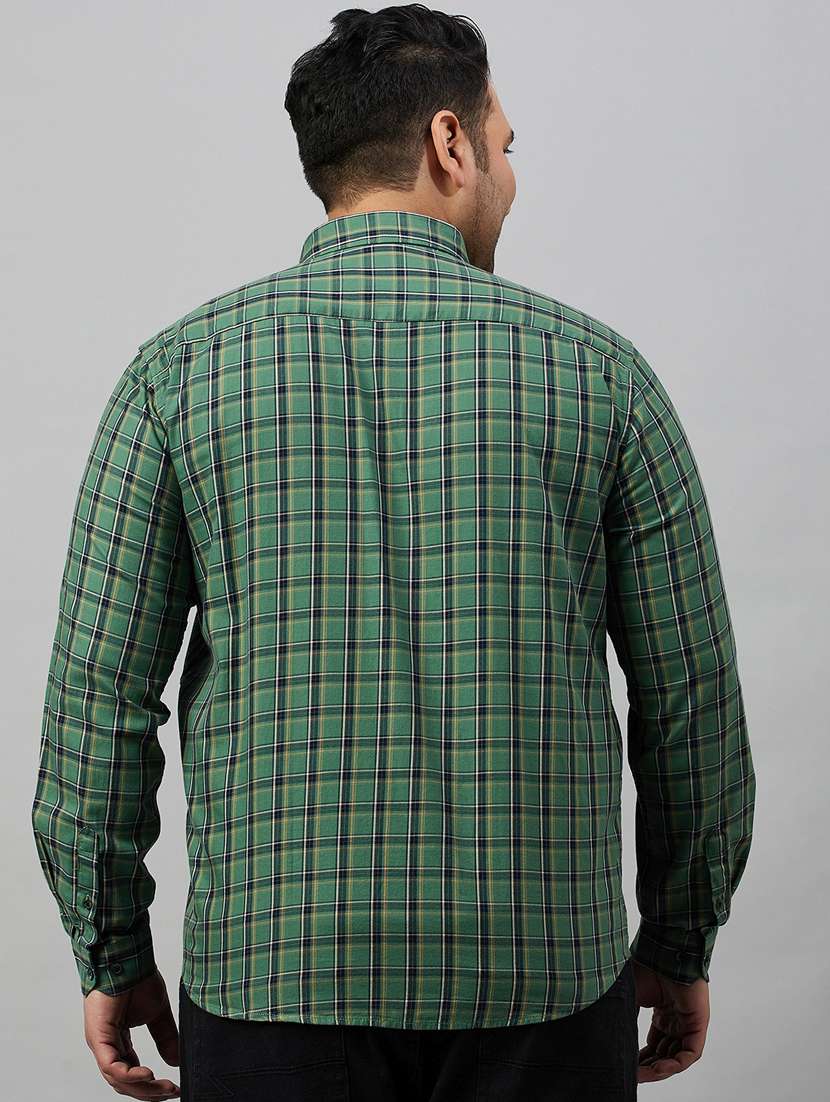 mens checks casual shirt - 19483034 -  Standard Image - 3