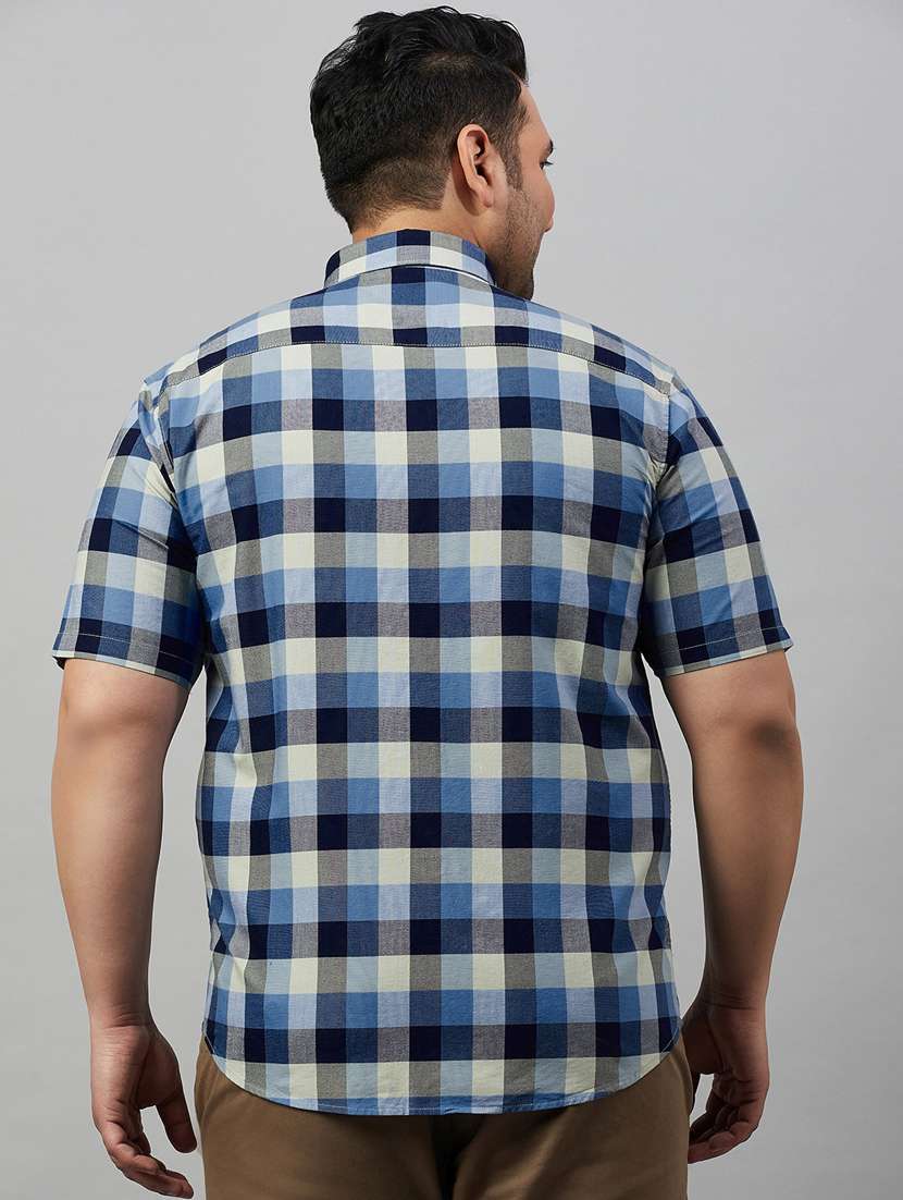 mens checks casual shirt - 19483038 -  Standard Image - 3